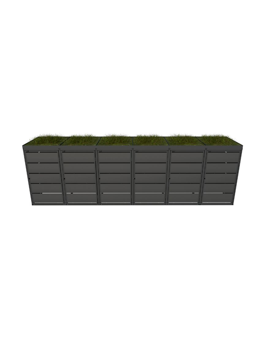Bin Store Modbin URBAN 6x 240L