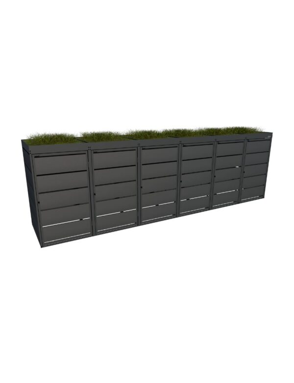 Bin Store Modbin URBAN 6x 240L