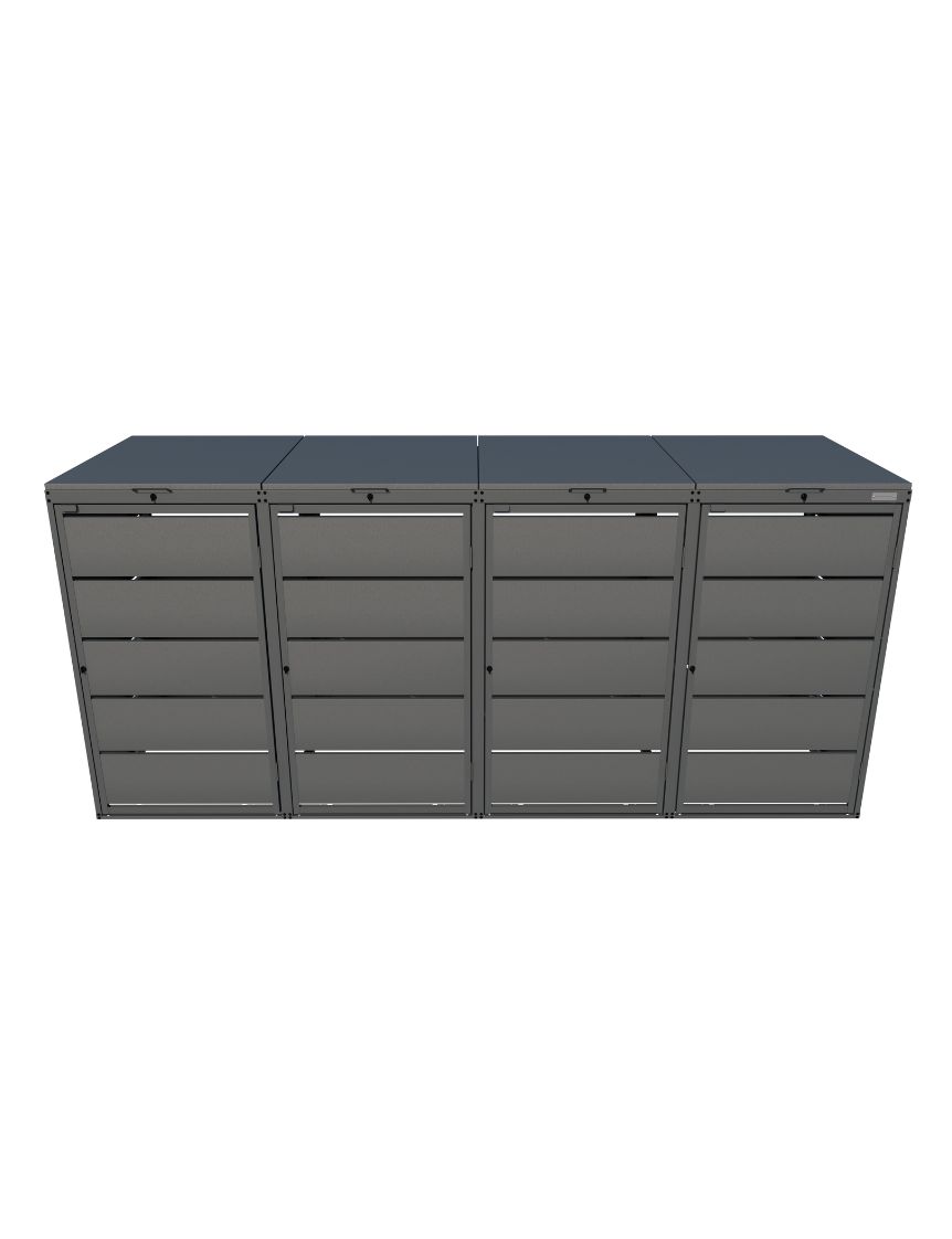 Bin Store Modbin URBAN 4x 240L