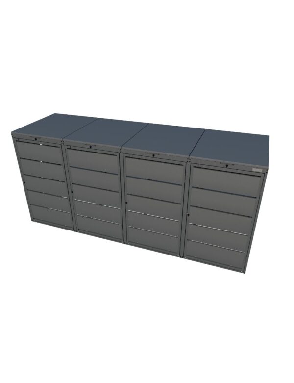 Bin Store Modbin URBAN 4x 240L