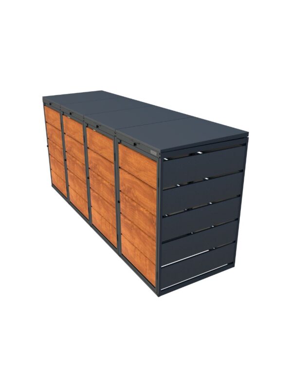 Bin Store Modbin OAK 4x 240L