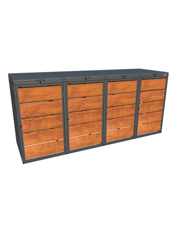 Bin Store Modbin OAK 4x 240L
