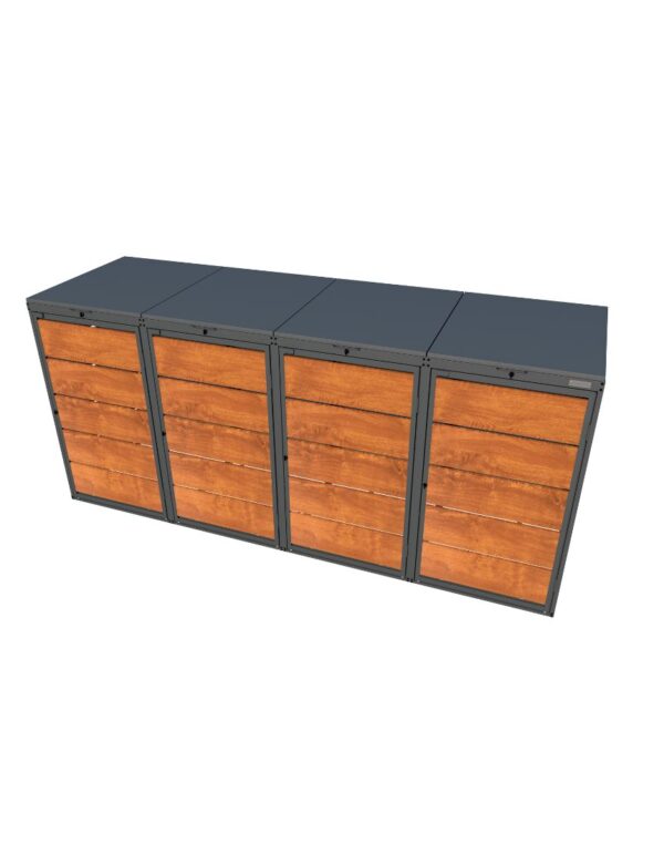 Bin Store Modbin OAK 4x 240L