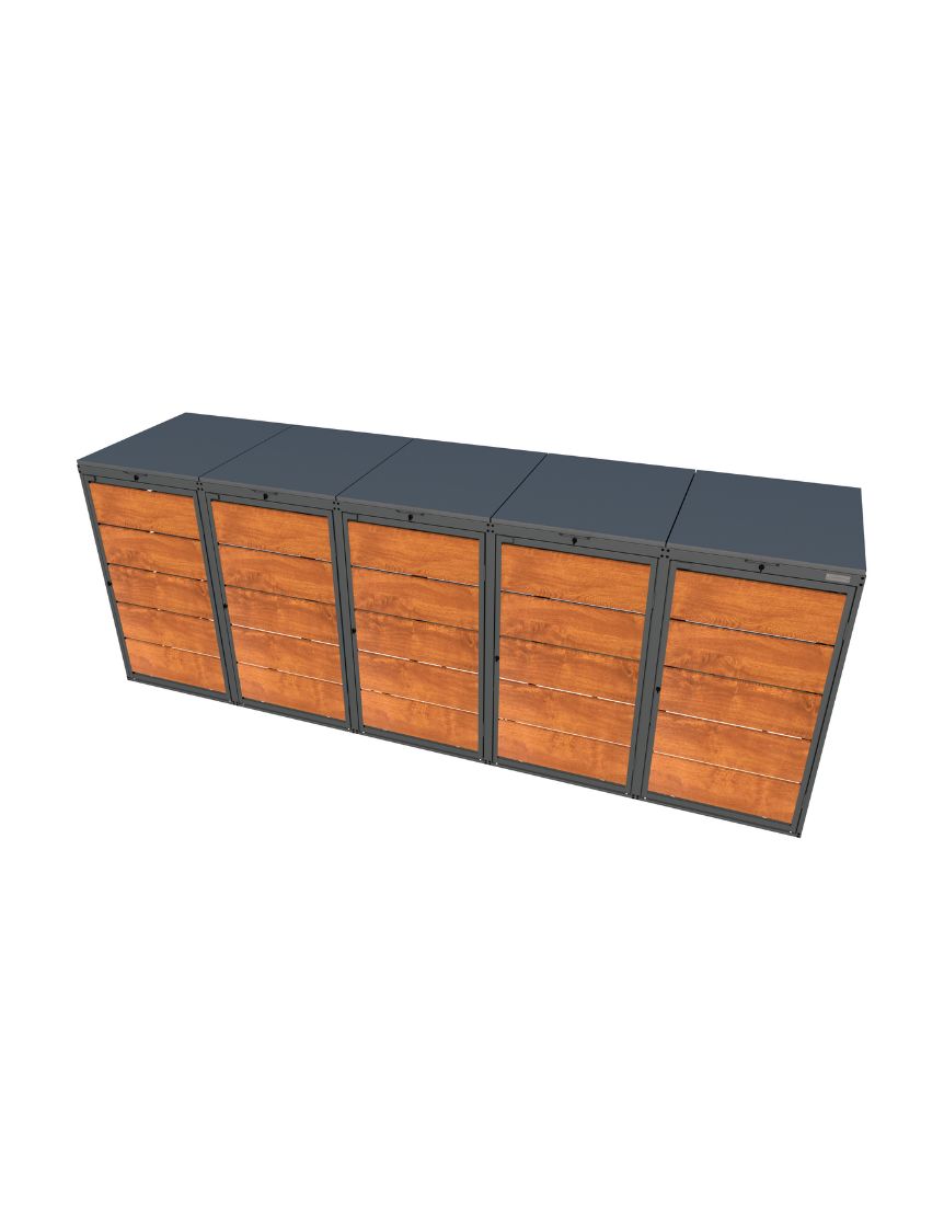 Bin Store Modbin OAK 5x 240L