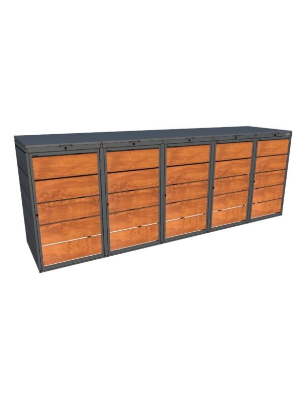 Bin Store Modbin OAK 5x 240L