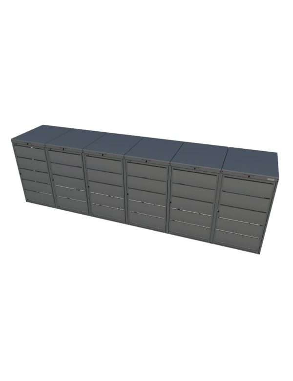 Bin Store Modbin URBAN 6x 240L