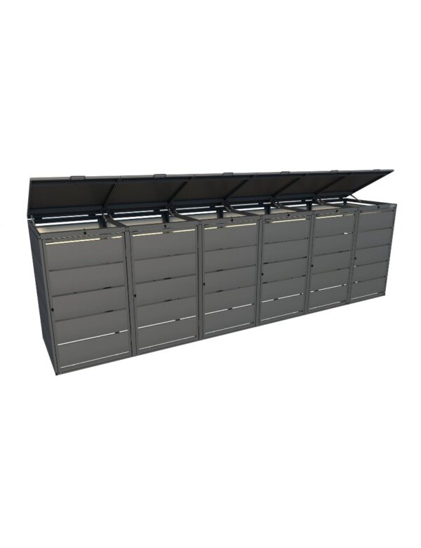 Bin Store Modbin URBAN 6x 240L