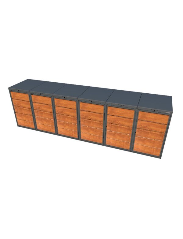 Bin Store Modbin OAK 6x 240L
