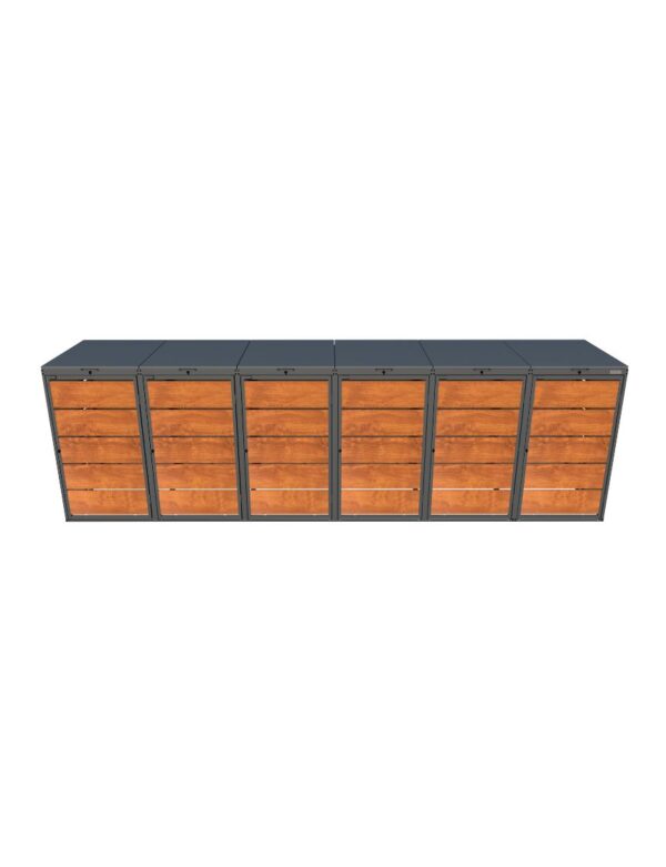 Bin Store Modbin OAK 6x 240L