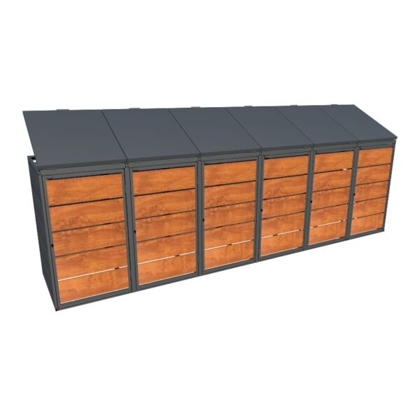 Bin Store Modbin OAK 6x 240L