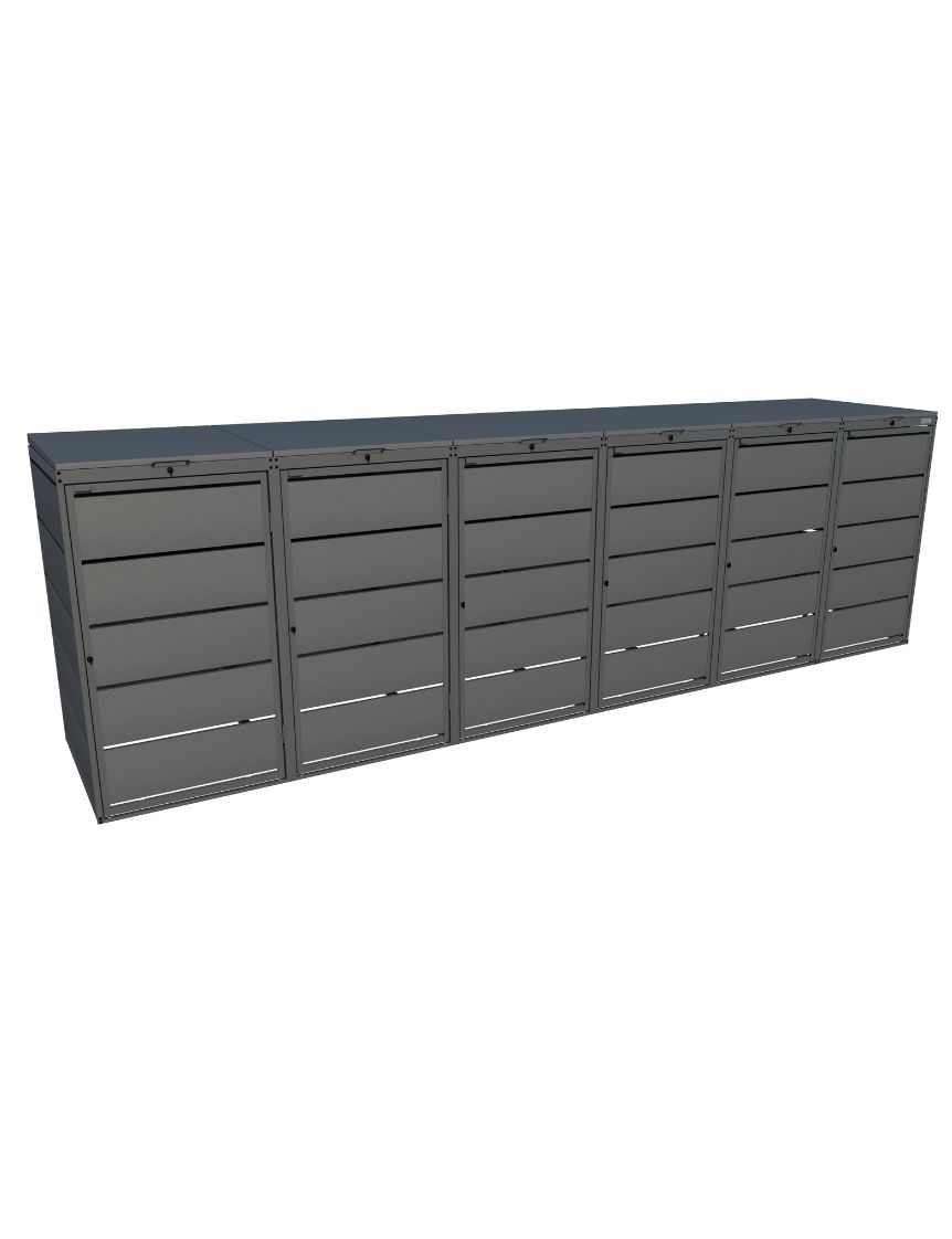 Bin Store Modbin URBAN 6x 240L