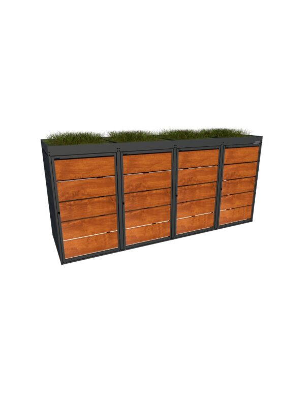 Bin Store Modbin OAK 4x 240L