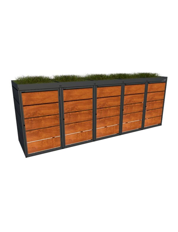 Bin Store Modbin OAK 5x 240L